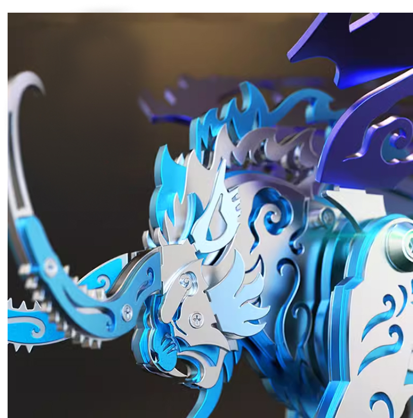 3D DlY Assembly Qiongqi Mechan - Metal 3D Puzzle Stainless Model Kit review and price