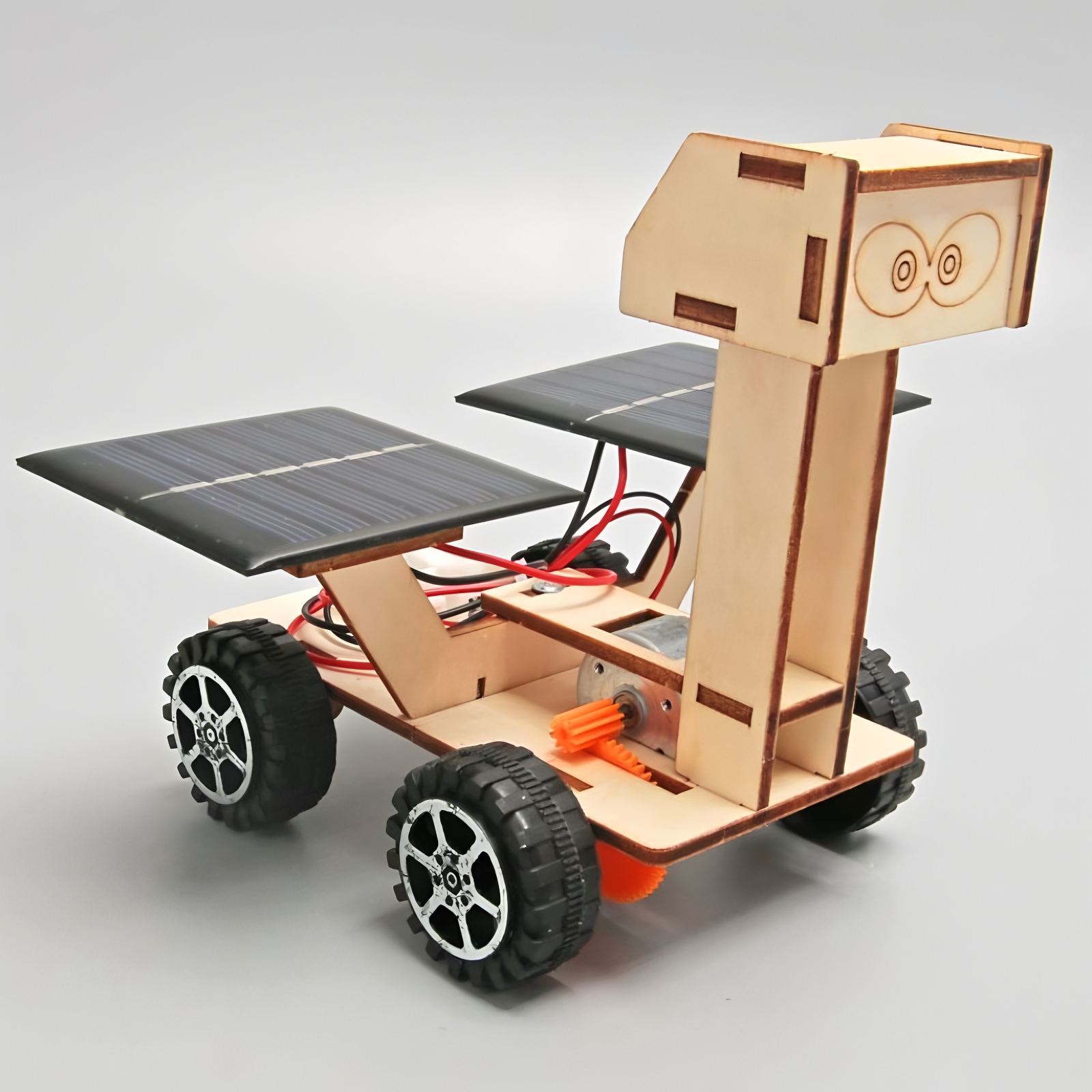 Solar Car Lunar Exploration Ve - 3D Wooden Mechanical Puzzle Marble Run review and price