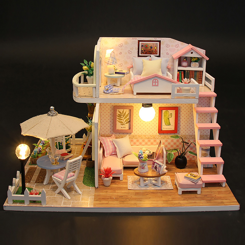 3D Puzzle Building Model Kit W - Miniature Led Light Kit For Dollhouse review and price