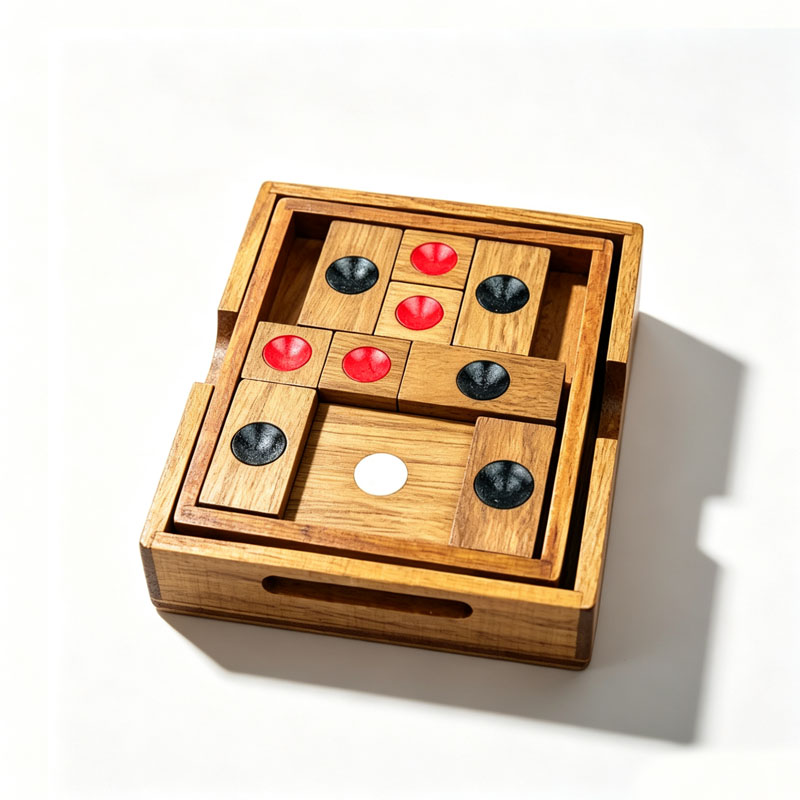 Classical HuaRongDao Puzzle Sl - 3D Wooden Mechanical Puzzle Marble Run review and price