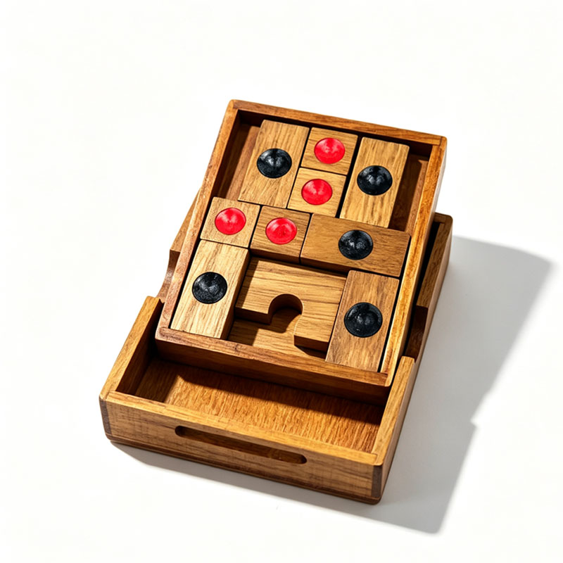 Classical HuaRongDao Puzzle Sl - 3D Wooden Mechanical Puzzle Marble Run review and price
