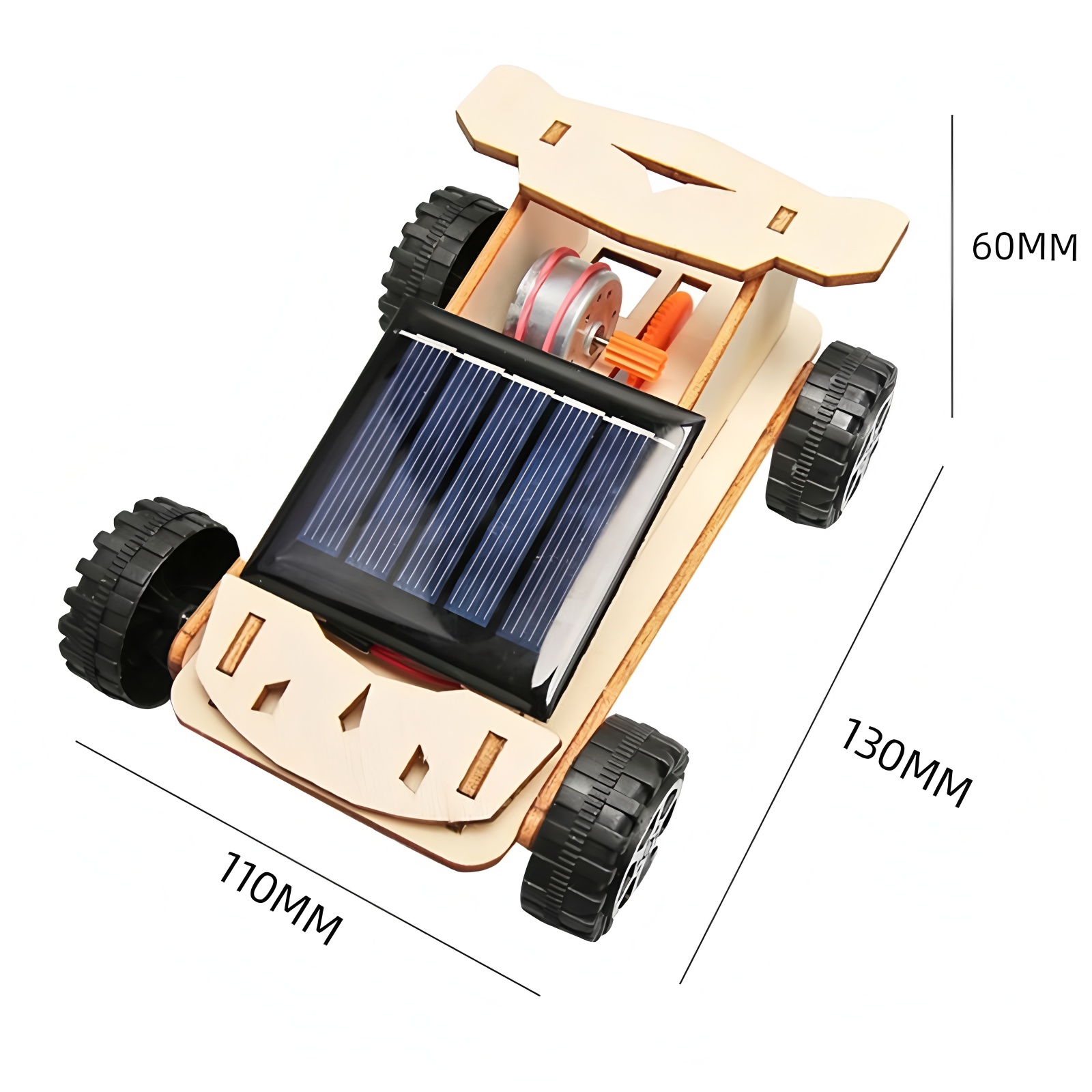 Solar-powered cars, children's - 3D Wooden Mechanical Puzzle Marble Run review and price