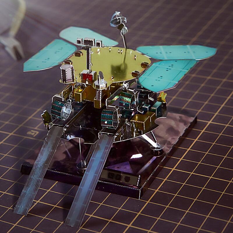 Zhurong Mars Rover 3D Metal Pu - Metal 3D Puzzle Stainless Model Kit review and price