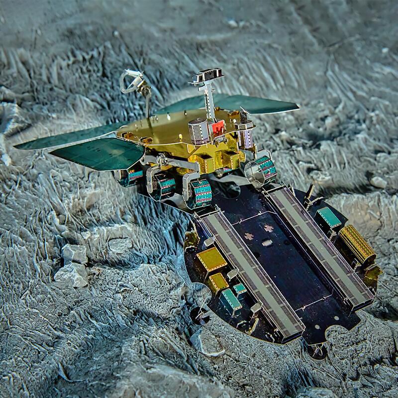 Zhurong Mars Rover 3D Metal Pu - Metal 3D Puzzle Stainless Model Kit review and price