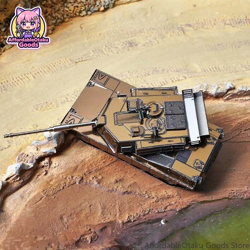 M1 Abrams Main Battle Tank 3D  - Metal 3D Puzzle Stainless Model Kit review and price