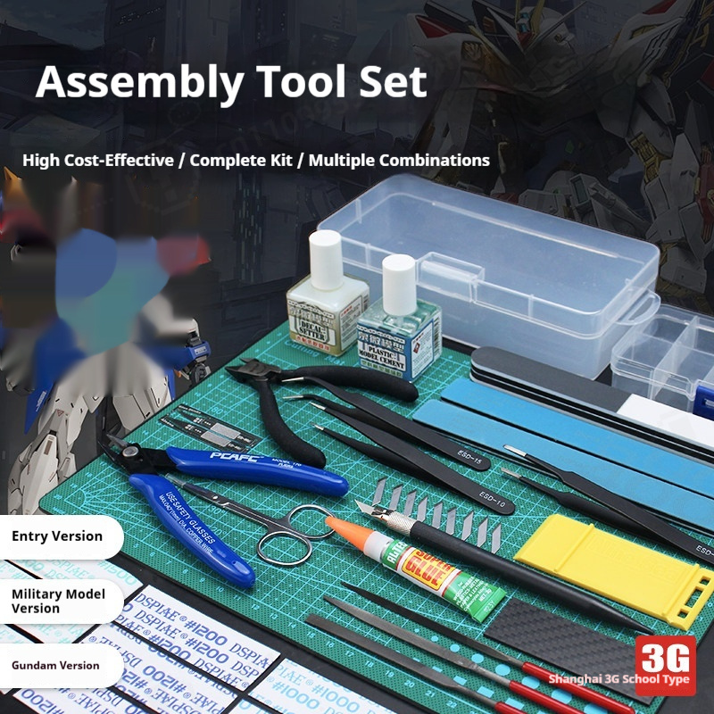 Model Building Tool Kit Sharp  - Modeling Tool Kit Tweezers Hobby Knife review and price
