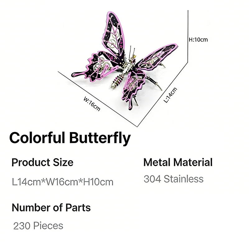 DIY Punk 3D Mechanical Metal I - Metal 3D Puzzle Stainless Model Kit review and price