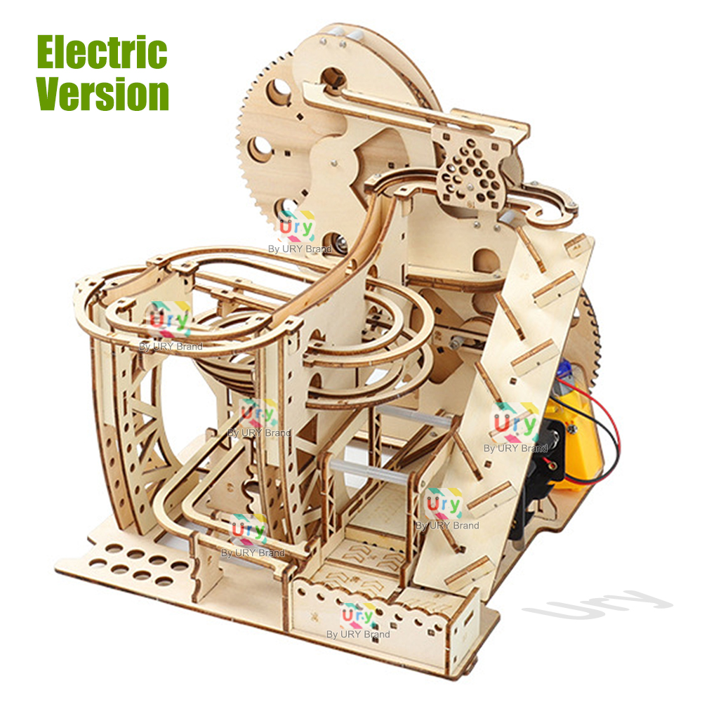 Ury 3D Wooden Puzzle Marble Ru - 3D Wooden Mechanical Puzzle Marble Run review and price
