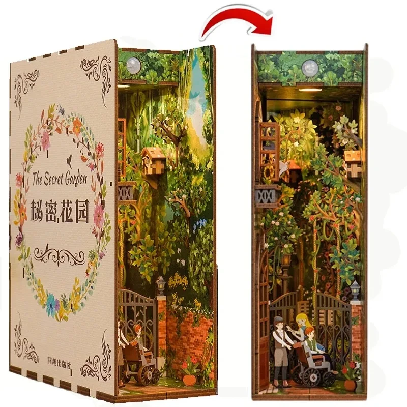 New DIY Wooden Book Nook Shelf - Book Nook Shelf Insert Alley Diy review and price