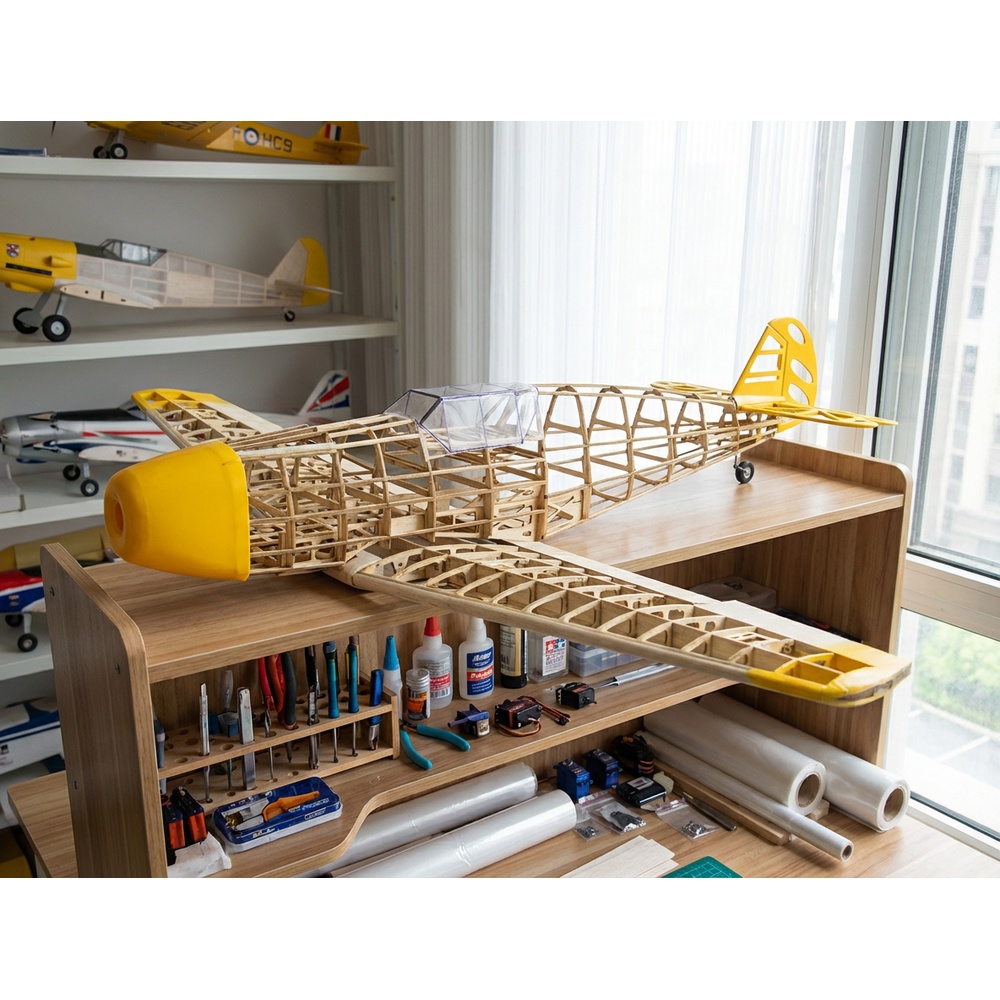 BF109 1020mm Laser Cut Balsa W - Laser Cut Wooden Model Kit Assembly review and price