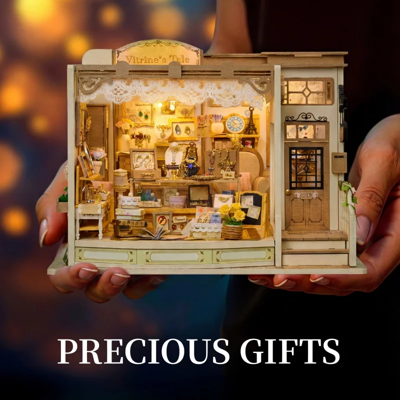 DIY Wooden Jewelry Store Casa  - Miniature Led Light Kit For Dollhouse review and price