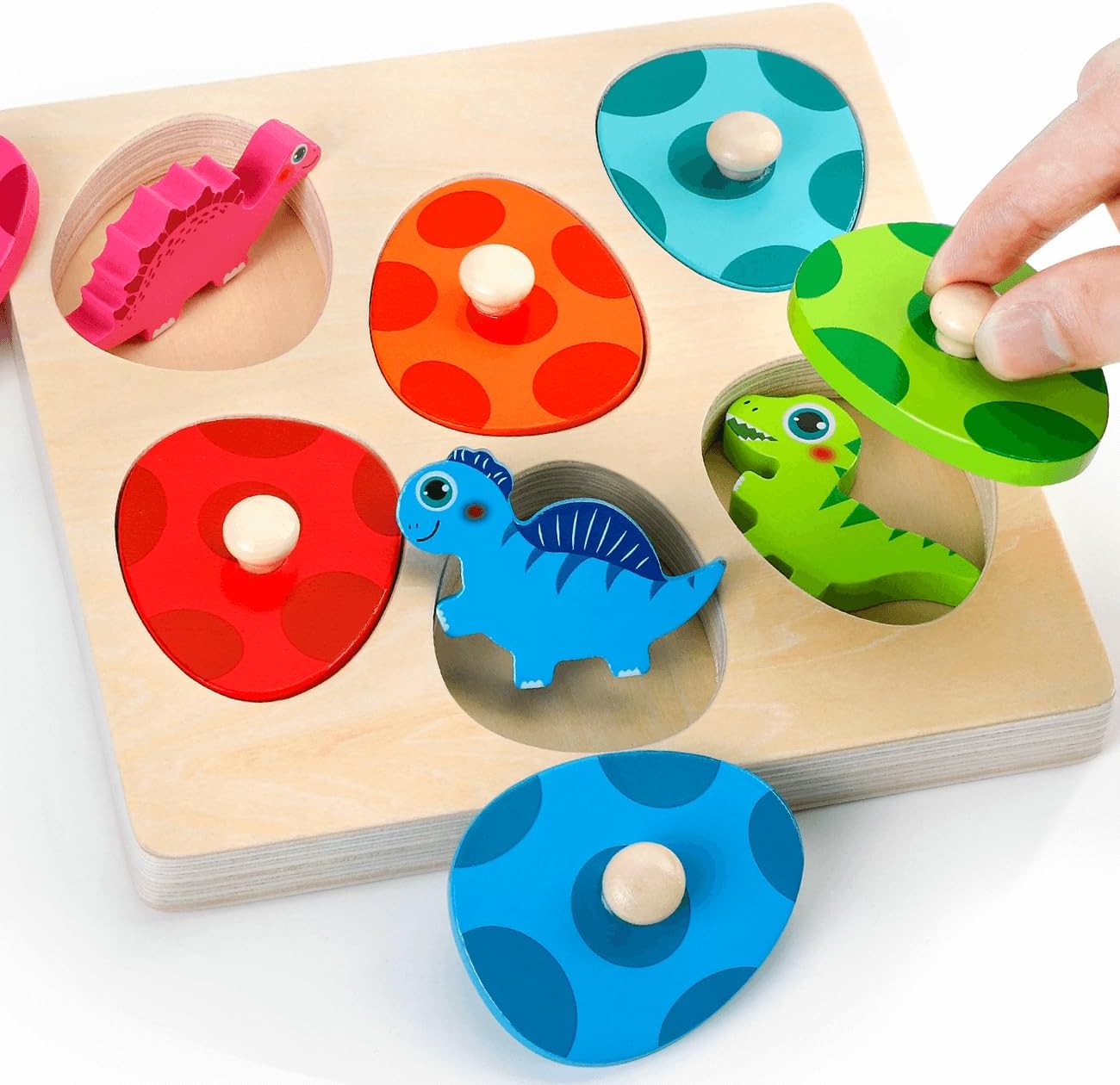 Wooden Dinosaur Jigsaw Puzzle  - 3D Wooden Mechanical Puzzle Marble Run review and price